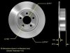 Tarcza hamulcowa tylna NIE wentylowena GEOMET Chrysler 300C